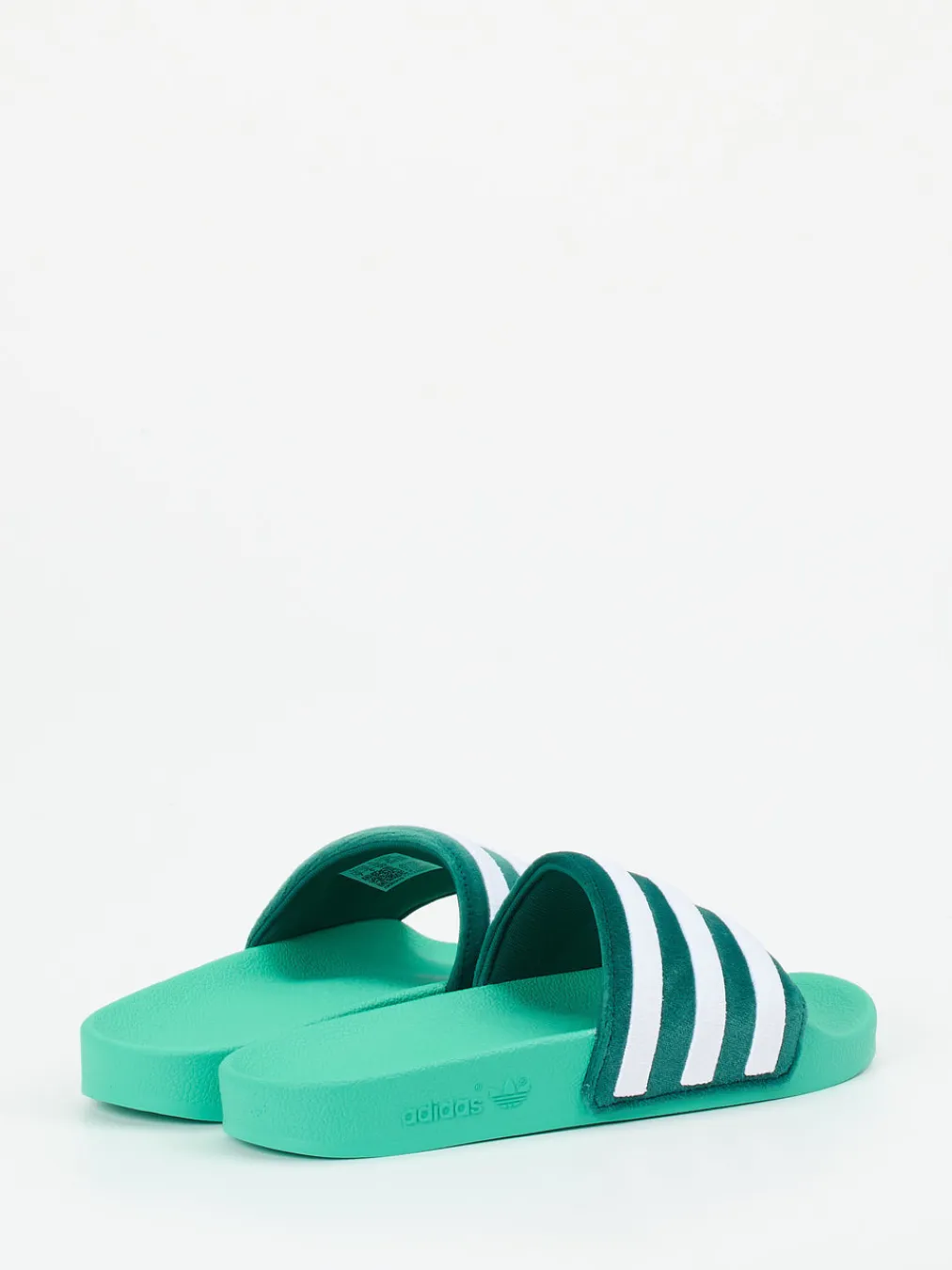 – Badeschlappe aus Synthetik in Türkis-Adidas New