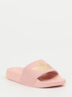 – Damen-Slides aus Synthetik in Pastell-Adidas Outlet