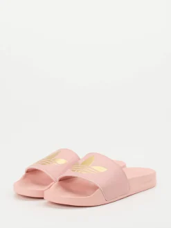 – Damen-Slides aus Synthetik in Pastell-Adidas Outlet
