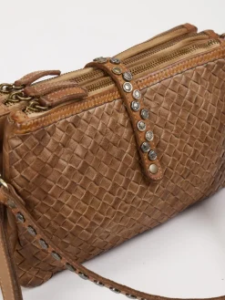 – Schultertasche aus Kalbleder cognac-Alchimia Sale