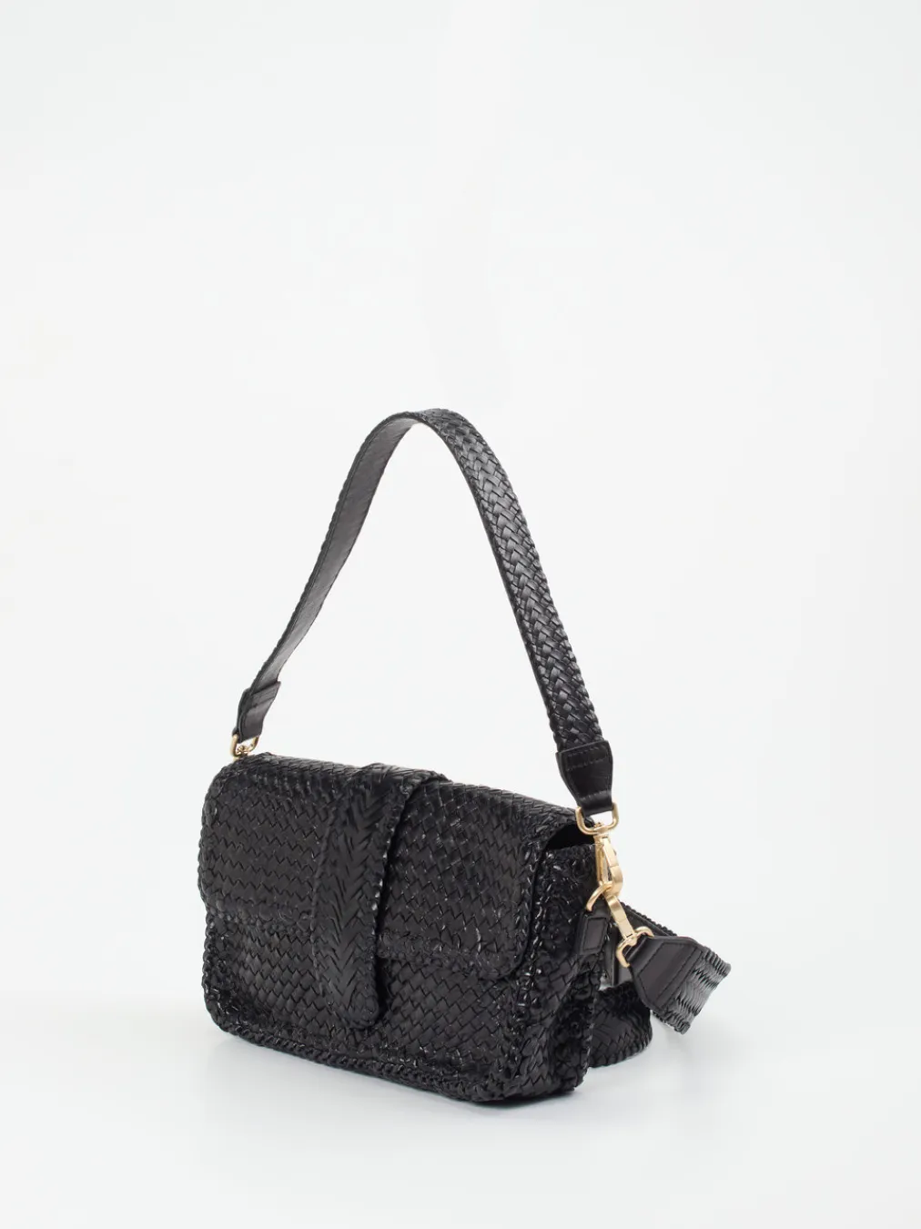 Allan K – Baguette-Tasche aus Flechtleder-Allan K - Antwerp Outlet