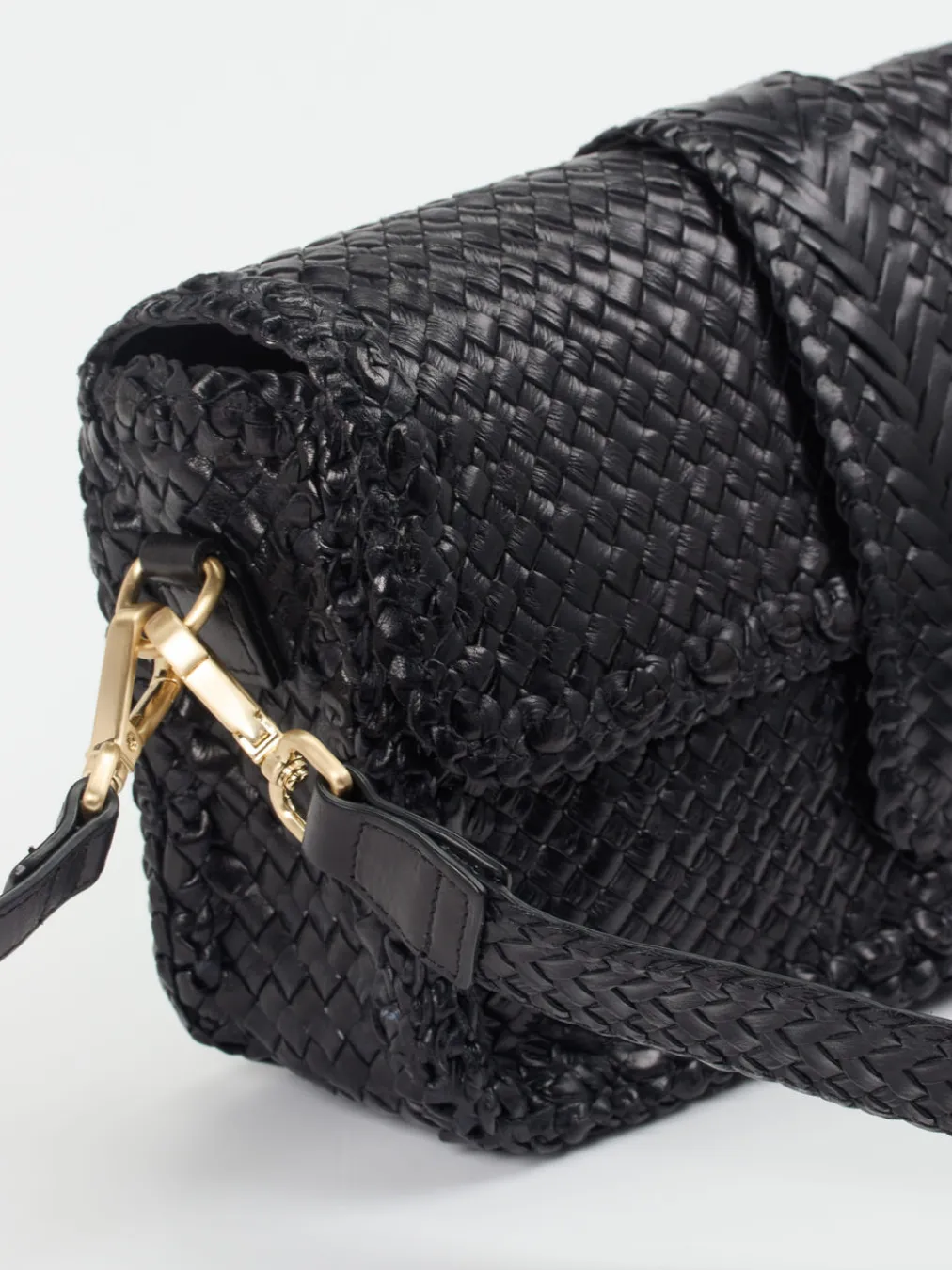 Allan K – Baguette-Tasche aus Flechtleder-Allan K - Antwerp Outlet