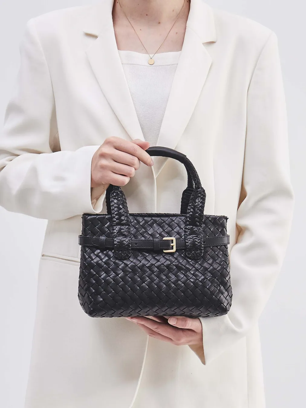 Allan K – Handtasche aus Flechtleder-Allan K - Antwerp Sale