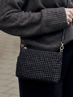 Allan K – Mini-Schultertasche aus Flechtleder-Allan K - Antwerp Outlet