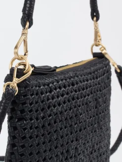 Allan K – Mini-Schultertasche aus Flechtleder-Allan K - Antwerp Outlet