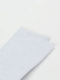 – Crew-Socken aus Textil mit Glitzer-Alto Milano Discount