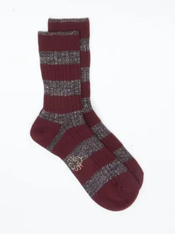 – Crew-Socken aus Wolle mit Glitzergarn-Alto Milano Hot
