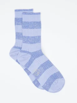 – Damensocken aus Textil mit Glitzereffekt-Alto Milano Outlet