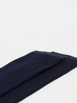 – Kniestrümpfe aus Textil in Dunkel-Alto Milano Discount