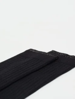 – Kniestrümpfe aus Schurwollmix in-Alto Milano Sale