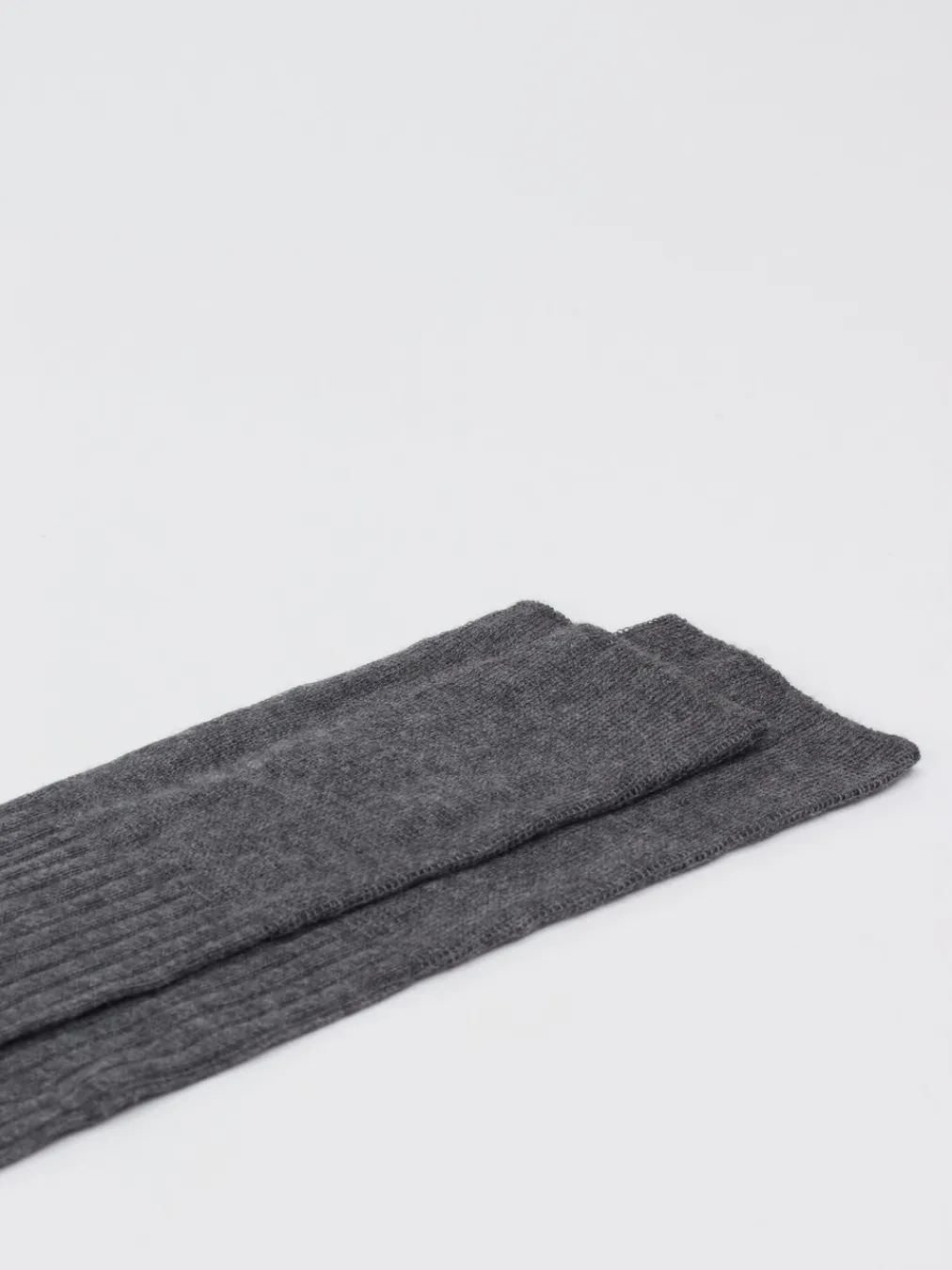 – Kniestrumpf aus Baumwolle in Anthrazit-Alto Milano Best