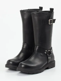 – Biker-Stiefelette aus Kalbleder-Andrea Conti Online