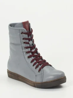 – Schnürboots aus Kalbleder stahlgrau-Andrea Conti Hot