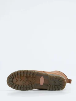 – Schnürboots aus Kalbleder cognac-Andrea Conti