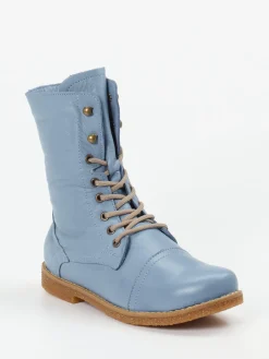 – Schnürstiefelette aus Kalbleder tauben-Andrea Conti Outlet