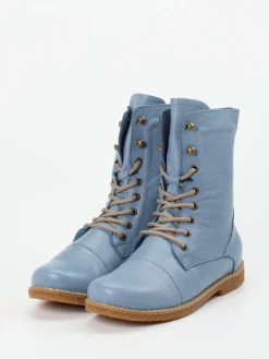 – Schnürstiefelette aus Kalbleder tauben-Andrea Conti Outlet