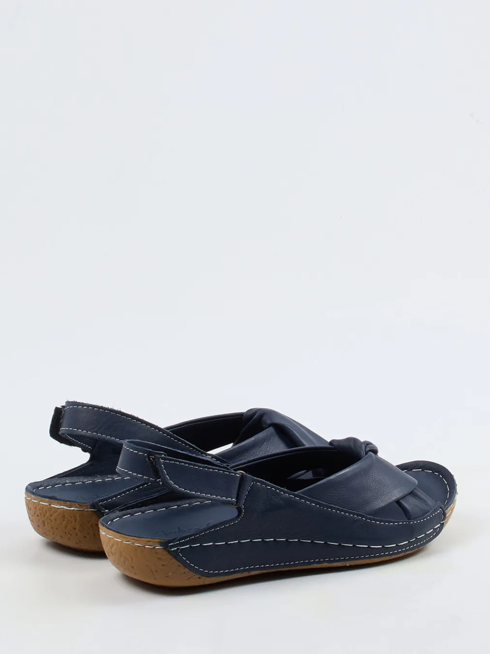 – Slingback-Sandalen aus Kalbleder Dunkel-Andrea Conti New