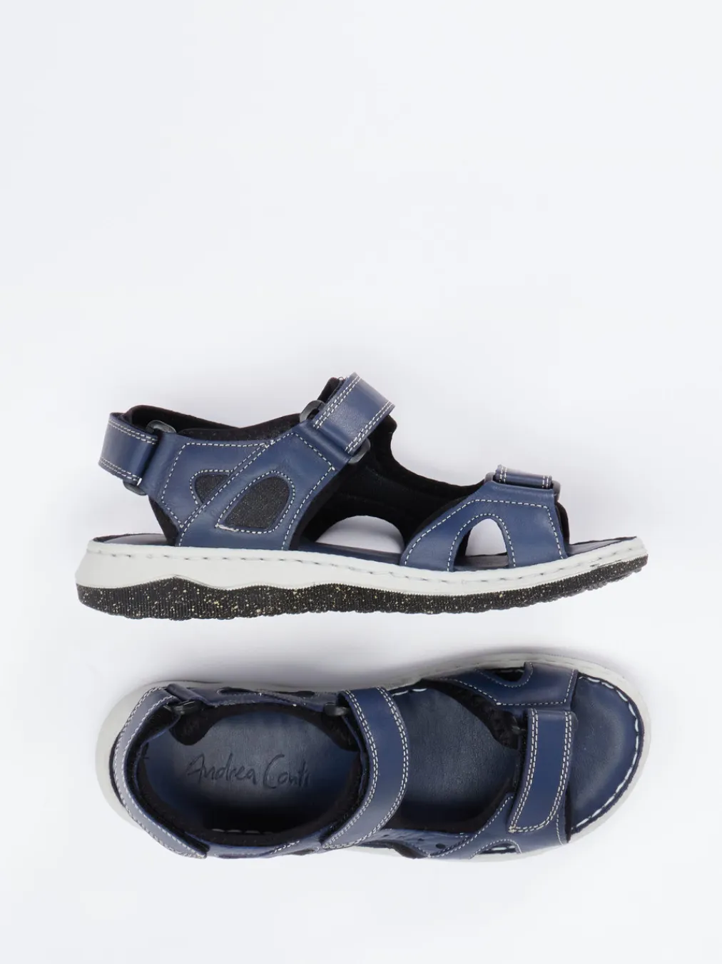 – Trekkingsandale aus Kalbleder-Andrea Conti Outlet