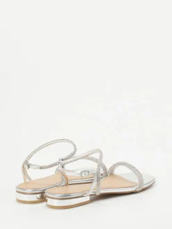 – Abendsandalen aus Metallicleder-Andrea Puccini Clearance