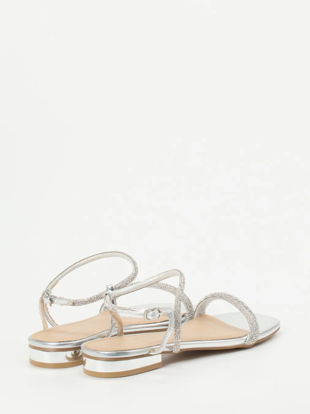 – Abendsandalen aus Metallicleder-Andrea Puccini Clearance