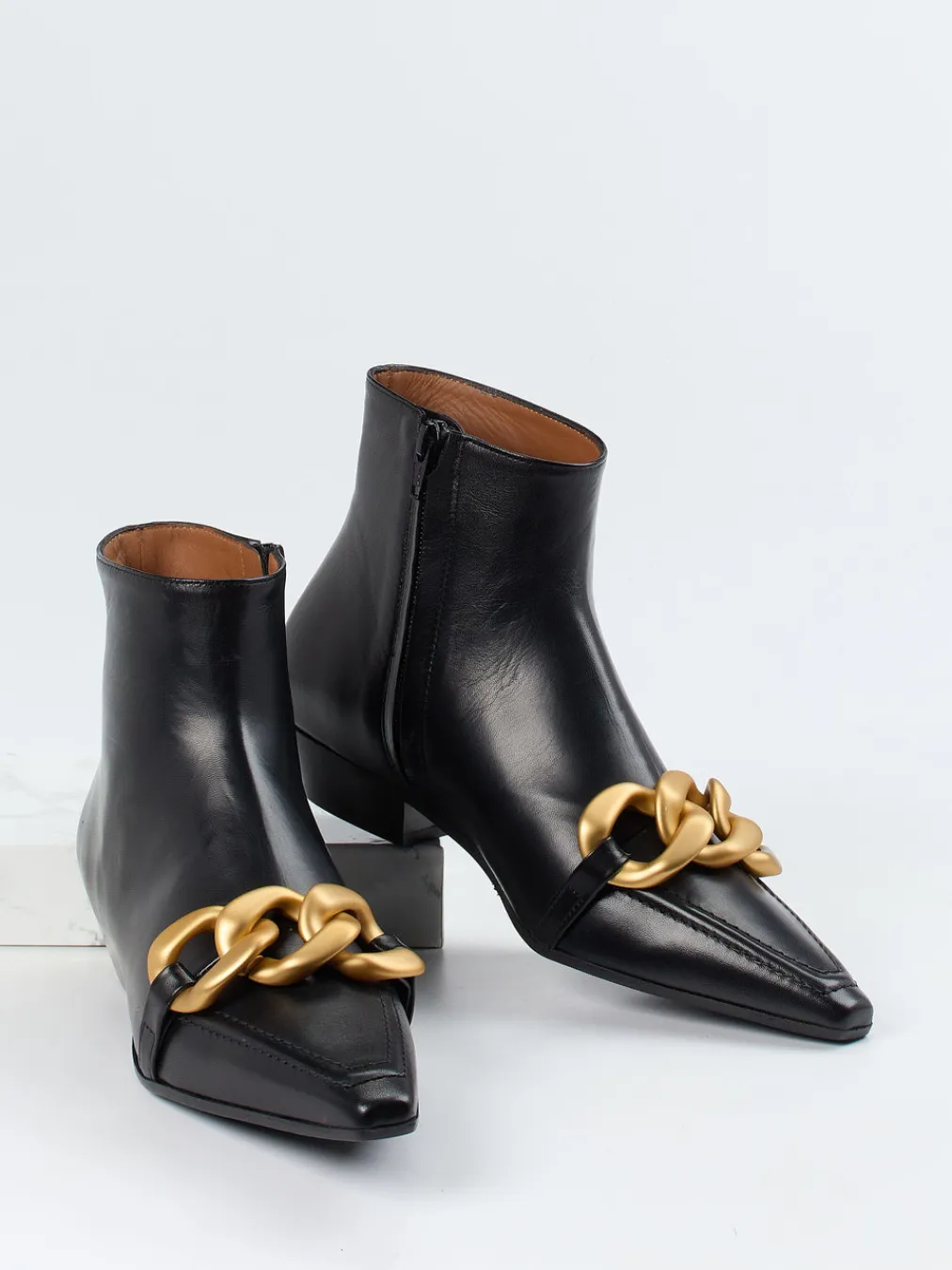 – Ankle Boots aus Lammnappaleder-Andrea Puccini New