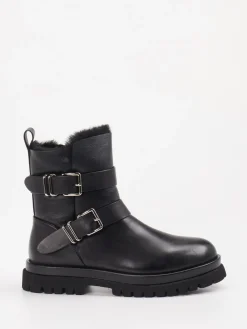 – Biker-Stiefelette aus Lammleder-Andrea Puccini Online