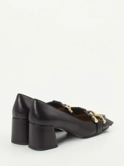 – Blockabsatz-Pumps aus Lammleder-Andrea Puccini Sale