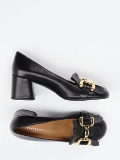 – Blockabsatz-Pumps aus Lammleder-Andrea Puccini Sale