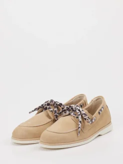 – Bootsschuh aus Veloursleder braun-Andrea Puccini Clearance