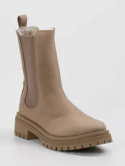 – Chelsea Boots aus Nubukleder taupe-Andrea Puccini Sale