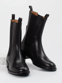 – Chelsea Boots aus Glattleder-Andrea Puccini Sale