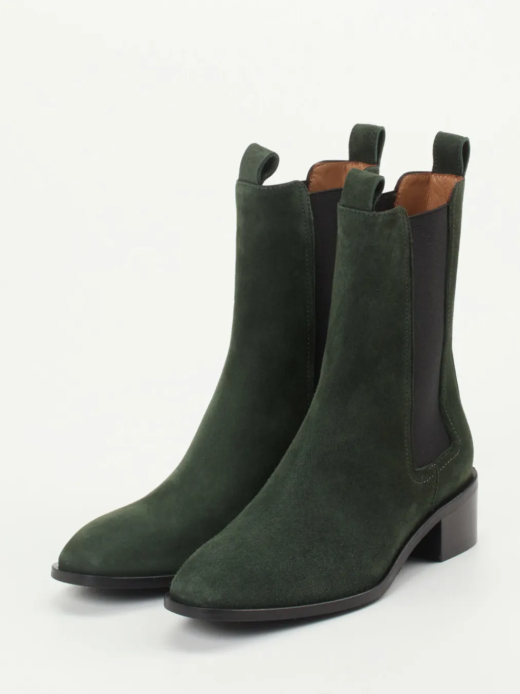 – Chelsea Boots aus Veloursleder-Andrea Puccini Best