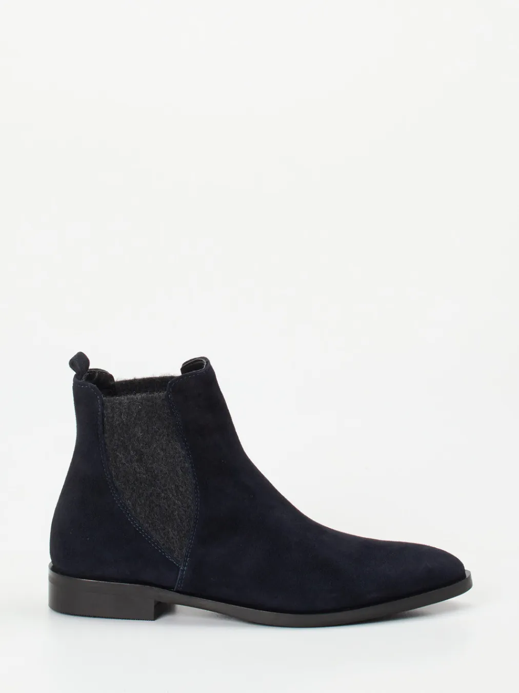 – Chelsea Boots aus Veloursleder dunkel-Andrea Puccini Outlet