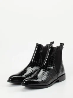 – Chelsea Boots aus Lackleder-Andrea Puccini New