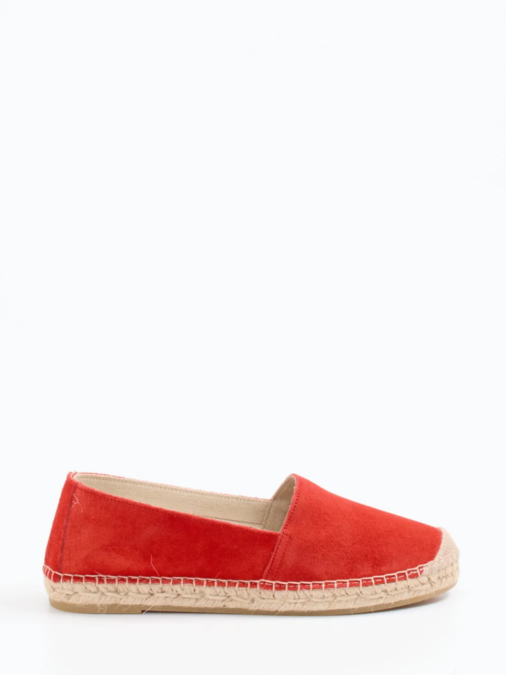 – Espadrilles aus Veloursleder Korall-Andrea Puccini New