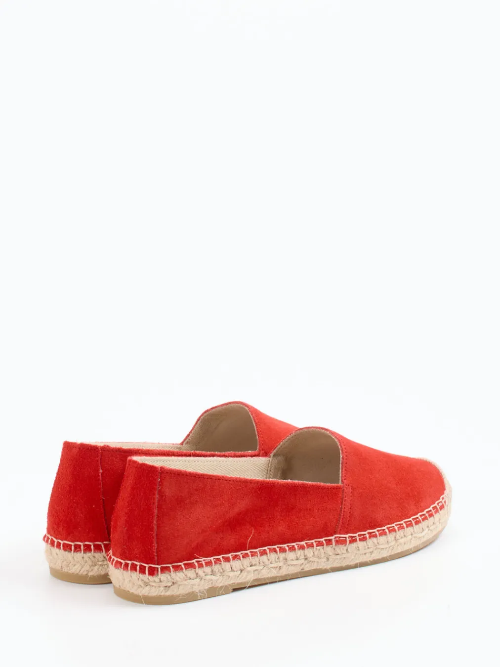 – Espadrilles aus Veloursleder Korall-Andrea Puccini New