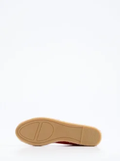 – Espadrilles aus Veloursleder Korall-Andrea Puccini New