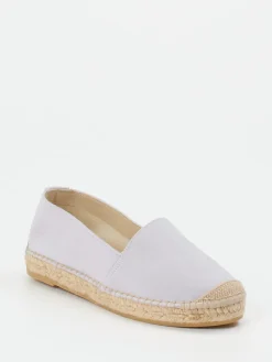 – Espadrilles aus Veloursleder Hellflieder-Andrea Puccini Sale