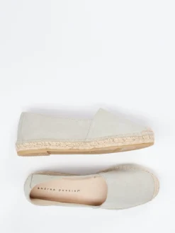 – Espadrilles aus Veloursleder mint-Andrea Puccini Outlet