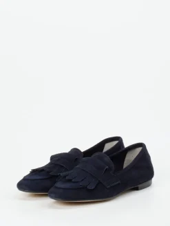 – Fransen-Loafer aus Veloursleder-Andrea Puccini Outlet