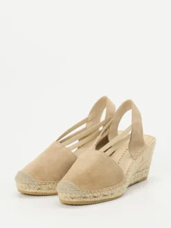– Keilsandalette aus Veloursleder-Andrea Puccini Outlet