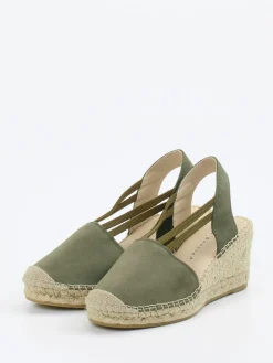 – Keilsandaletten aus Veloursleder-Andrea Puccini Sale