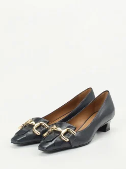 – Kitten Heel Loafer aus Lammleder-Andrea Puccini Best