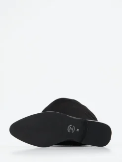 – Kniehohe Stiefel aus Veloursleder-Andrea Puccini Hot