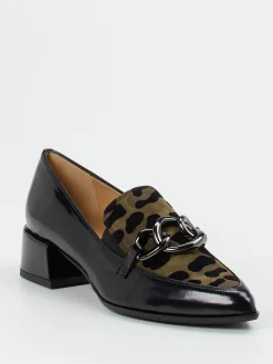 – Loafer aus geprägtem Leder-Andrea Puccini Hot