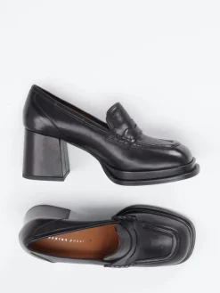 – Loafer aus glänzendem Lammleder-Andrea Puccini Sale