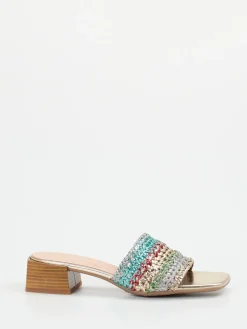 – Mules aus Metallicleder color-Andrea Puccini Outlet