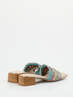 – Mules aus Metallicleder color-Andrea Puccini Outlet