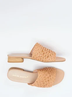 – Mules aus Lammleder natur-Andrea Puccini Clearance