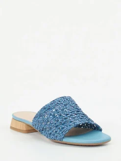 – Mules aus Flechtleder in-Andrea Puccini Sale